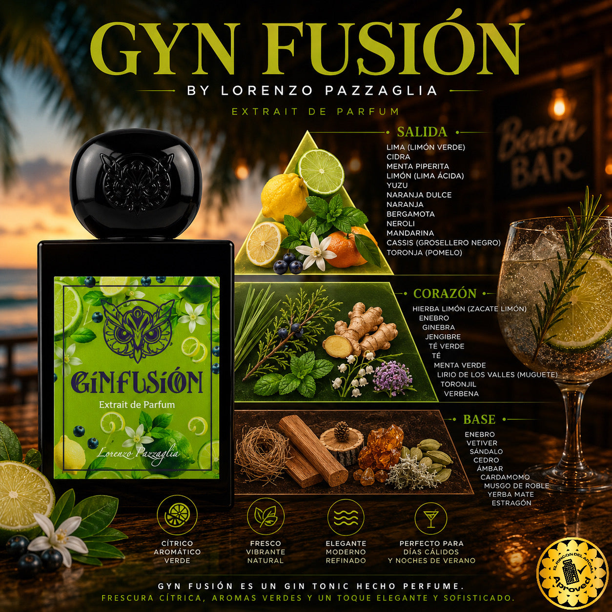 Lorenzo Pazzaglia Gin Fusión