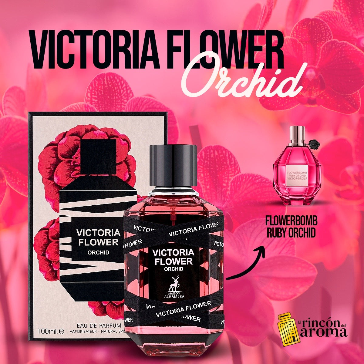 Maison Alhambra Victoria Flower Orchid – El Rincon del Aroma