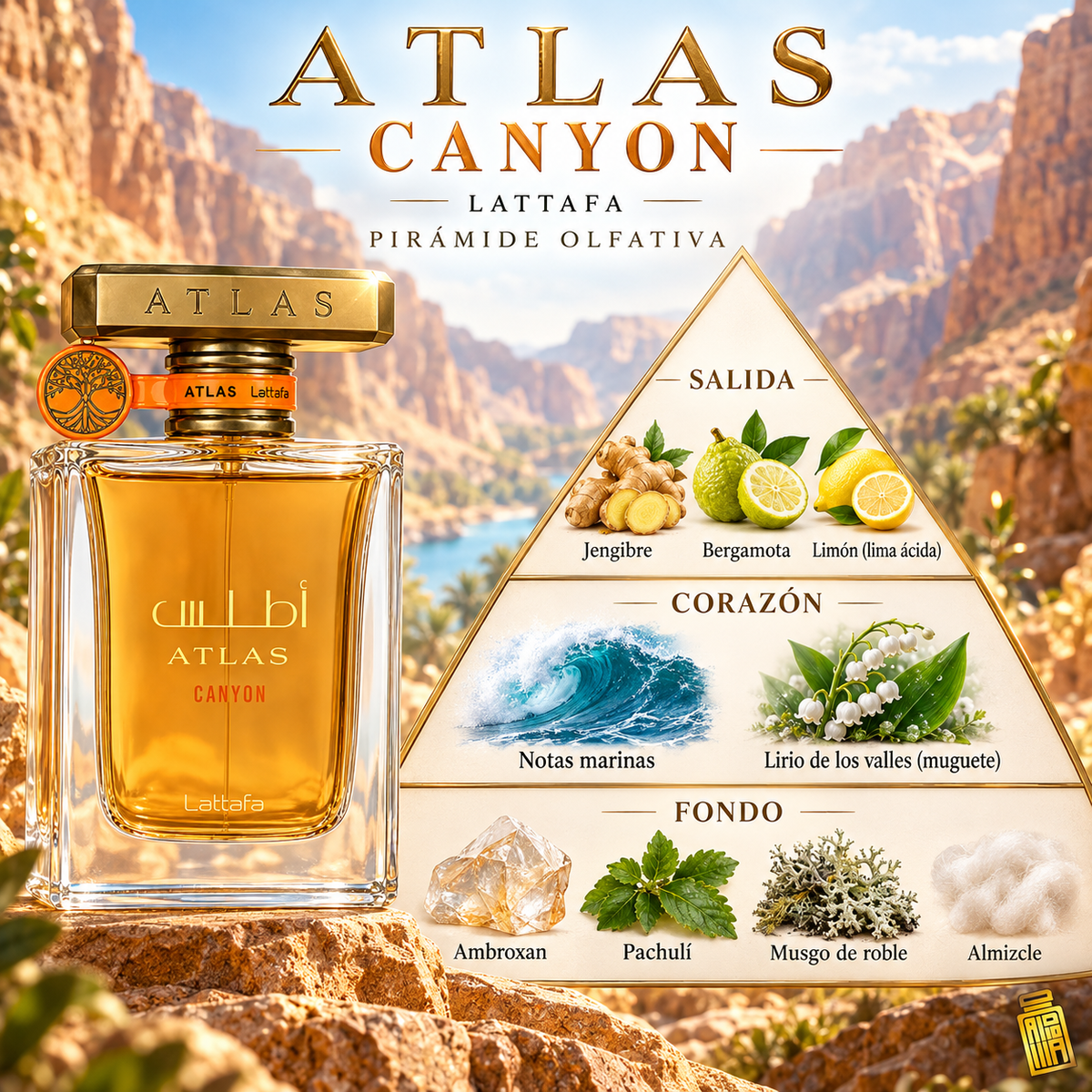 Lattafa atlas Canyon