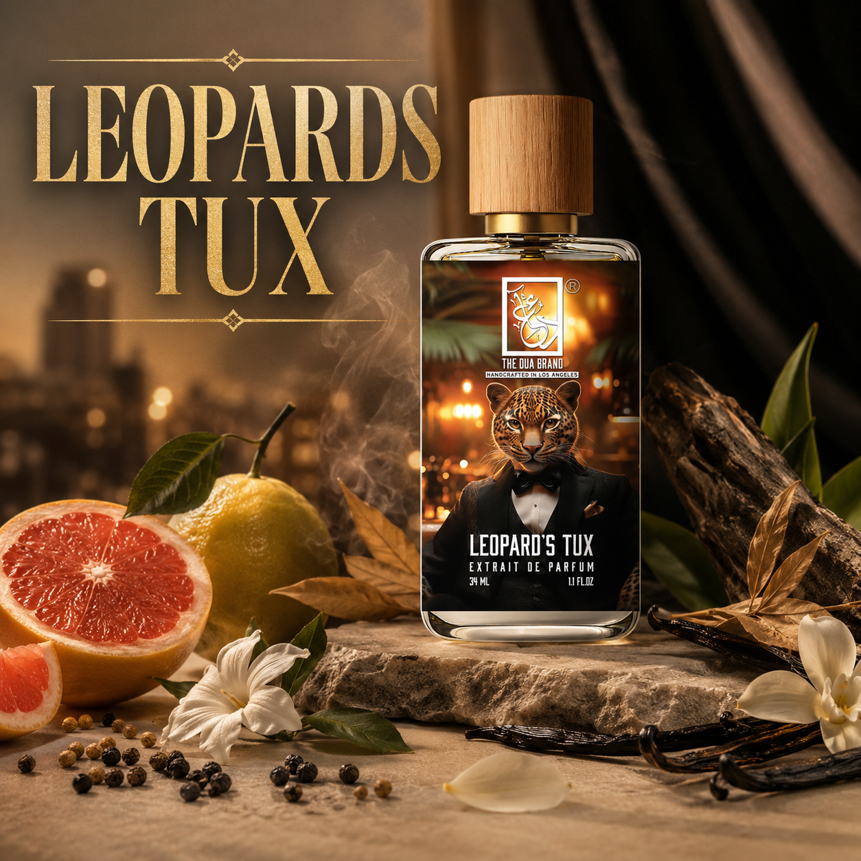 The Dua Brand. Leopards Tux