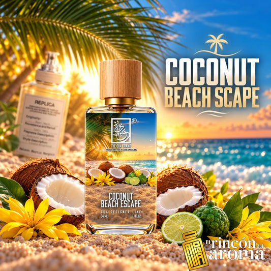 The Dua Brand Coconut Beach Scape