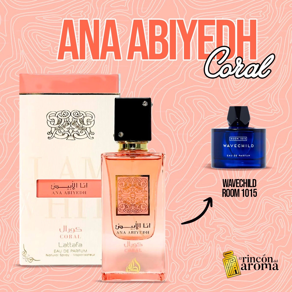 Lattafa Ana Abiyedh Coral