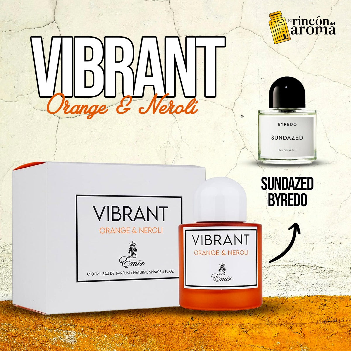 Paris corner Vibrant Orange & Neroli