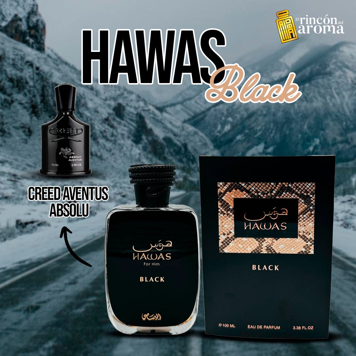 Rasasi Hawas Black