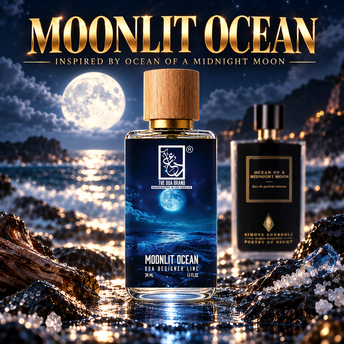 The Dua Brand Moonlit Ocean 34ML extrait