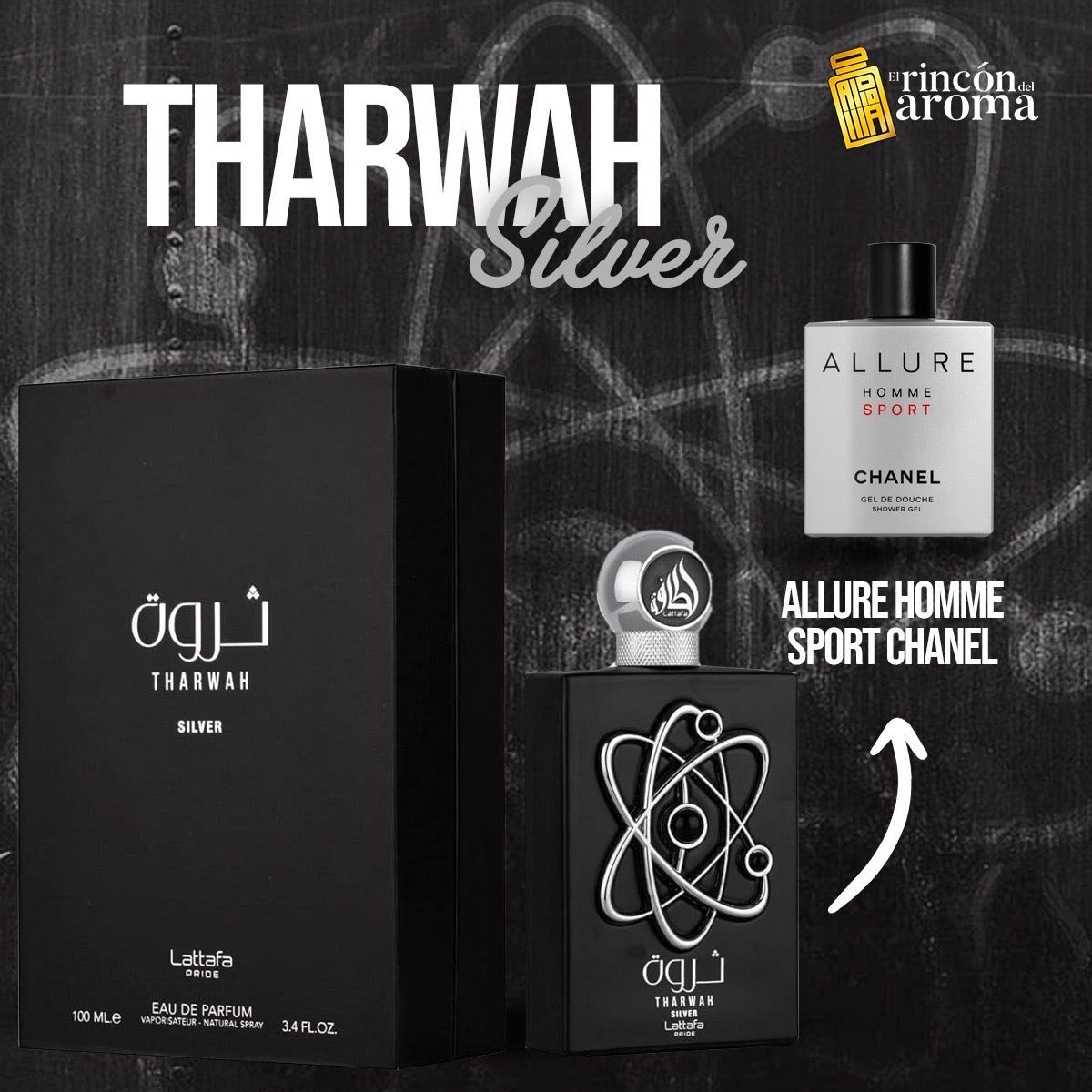 Lattafa Tharwah Silver