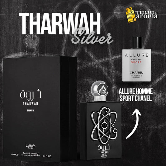 Lattafa Tharwah Silver