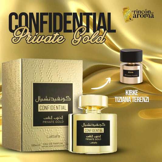 Lattafa Confidential Private Gold