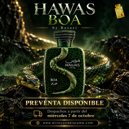 Rasasi Hawas Boa ( Pre - Venta )