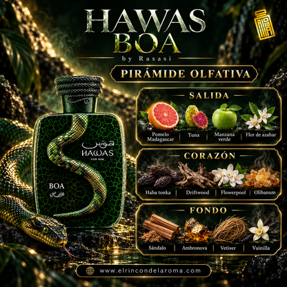 Rasasi Hawas Boa ( Pre - Venta )