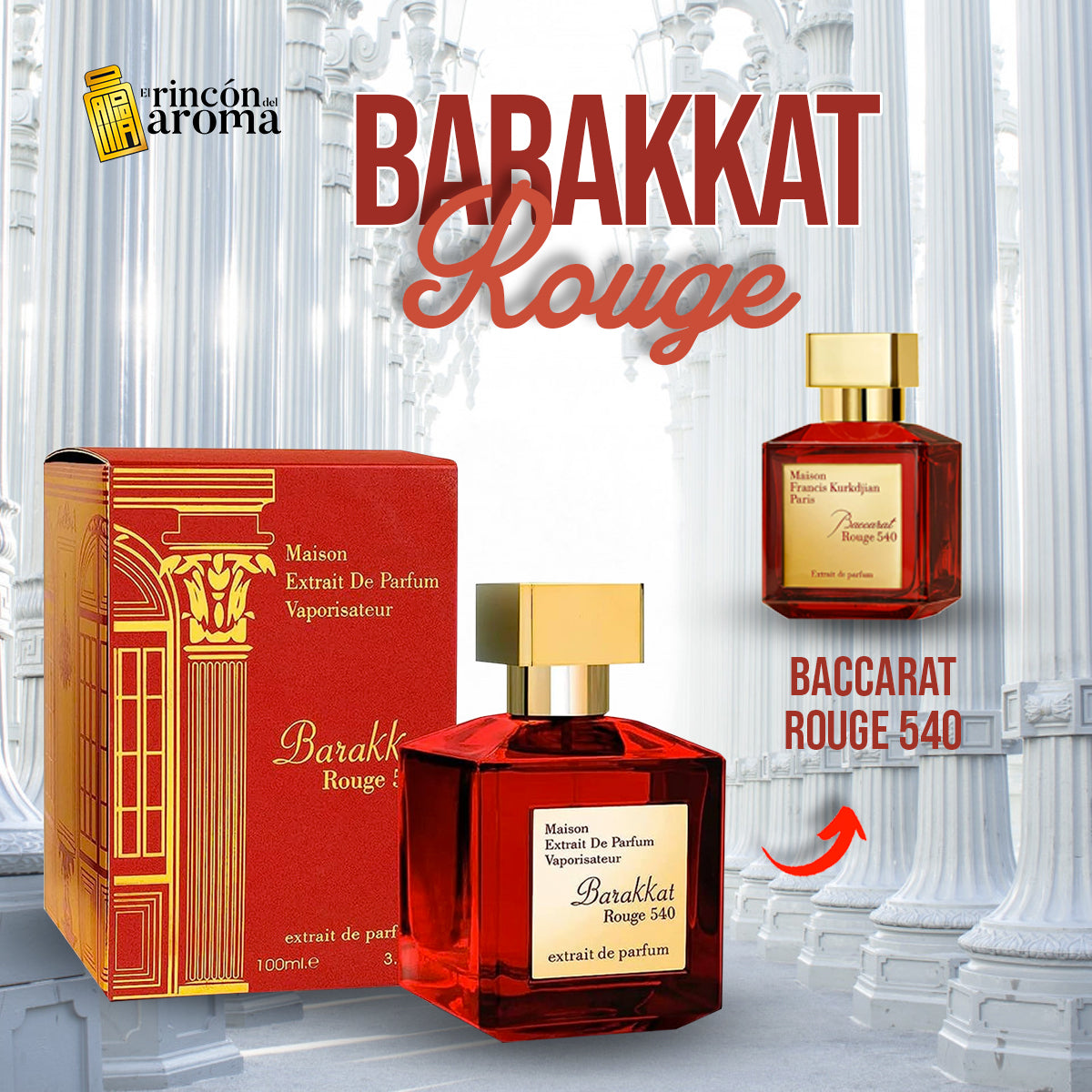 Fragance World Barakkat Rouge 540